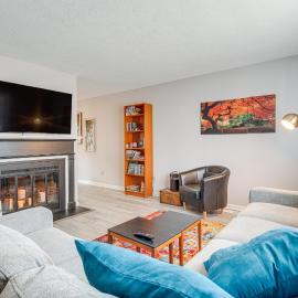 Walk to Main St Hendersonville: Chic Home w/ Yard