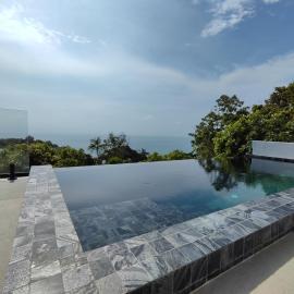 Villa Vista, piscine privée à débordement vue mer !, hotel in Haad Tian