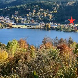 GERARDMER F2 Aubépine 80m du lac 4 personnes Vue directe lac