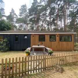 Luxe groot chalet voor 6 personen op de Veluwe!, hótel í Doornspijk
