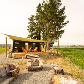 Te Manahuna Glamping Tiny House, khách sạn ở Fairlie