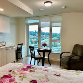 Coquitlam में, होटल Monthly stay New condo near Lougheed Mall & SFU