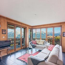 Apt Veysonnaz avec terrasse et vue imprenable, hotell sihtkohas Veysonnaz