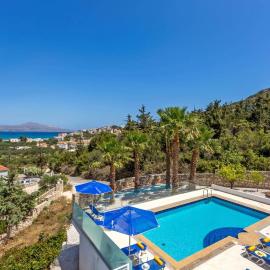 Villa Almyrida View by Villa Plus