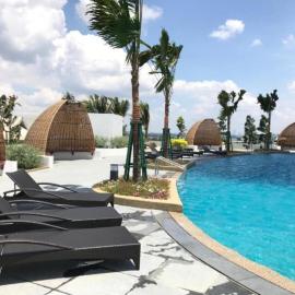 Almas Suites Puteri Harbour 1 Bedroom with Balcony by 9 Sands, viešbutis mieste Iskandar Puteri