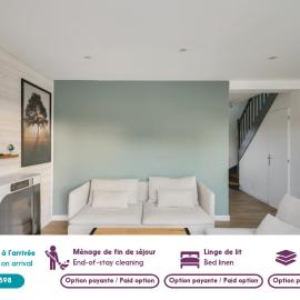 Maison avec piscine pour 8 - 500m de la plage