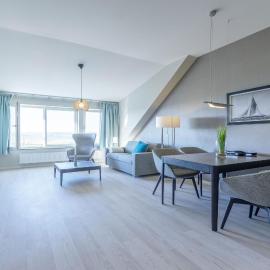 5- Sterne Ferienwohnung Dünenrast mit Blick über den Saaler Bodden, hotel din Wustrow