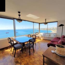 La mejor vista de la bahía de valparaíso