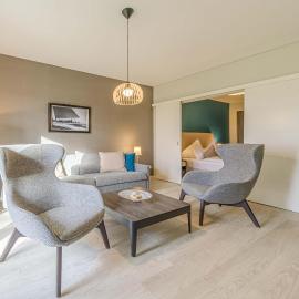 5 Sterne Apartment Dünenkieker mit einer traumhaften Atmosphäre, hotelli Wustrowissa