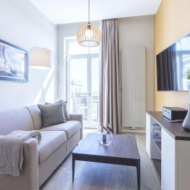 Tolle 5 Sterne Ferienwohnung Ostseequartier mit dem wunderschönem Südbalkon