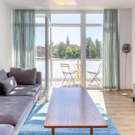 Hafensegler am Stadthafen Röbel