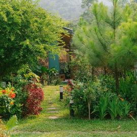 Anna Little Garden - Homestay Sóc Sơn - Thong House, hotel u gradu Sóc Sơn