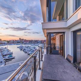 Auszeit, Yoga-Apartment mit Kamin & Balkon in der Hafenresidenz