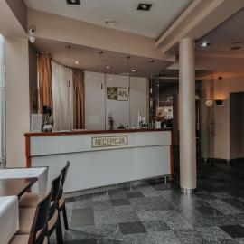 Pokoje hotelowe Azyl, hotel Kąty Wrocławskiében