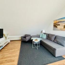 Ostsee Familienwohnung mit 3 Schlafzimmern & Garten