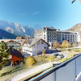 Zentrales Studio mit mega Bergblick, Titlis, Luzern, Lake, Kurpark, Hotel in Engelberg