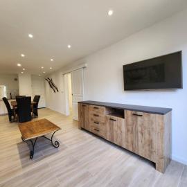 appartement T3 avec jardin proche village