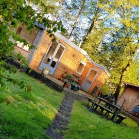 Knus huisje in het bos, hôtel à Beekbergen