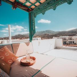 Panoramic Sea & Mountain View Penthouse with Private Rooftop, Pools & Spa