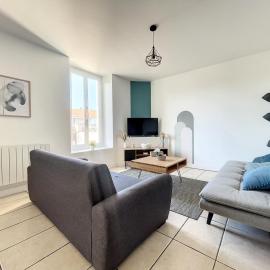 Le Havre des Ecoles - 2chambres-Rez de jardin et Parking-BBQ