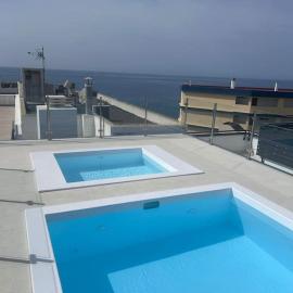 Lupama Suite Rooftop Pool, Sea Views, 2 min to Beach