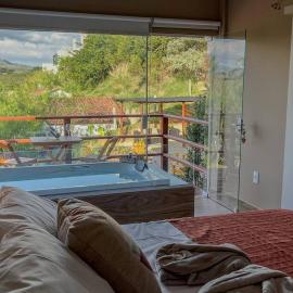Suíte Com Hidro - Refugio das Lavandas - Socorro SP, hotel in Socorro