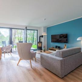 Waldameise am Krakower See - Erdgeschosswohnung mit Terrasse, Kamin & Sauna