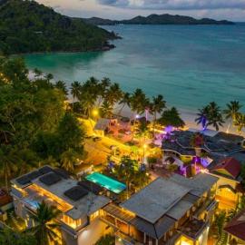 Hotel Le Duc de Praslin, hotel Baie Sainte Anne-ban