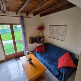 maison volet rouge