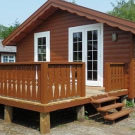Cosy log cabin in Snowdonia 357, hotel di Trawsfynydd