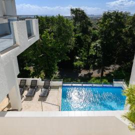 Casa Mango y Casa Jobo - Tropical Oasis with Mountain & Sea Epic views- Pool - Pool Table-10min drive to beach