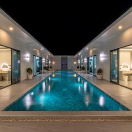 T M L-Hidden Manor Pool villa-6 bedrooms-Luxury KTV & Billiards - Private Party Paradise