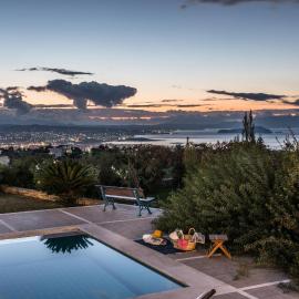 Villa Mariposa - panoramic sea view - near Chania city