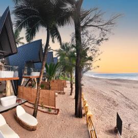 The Rose Goa Beach Resort, hotell i Agonda