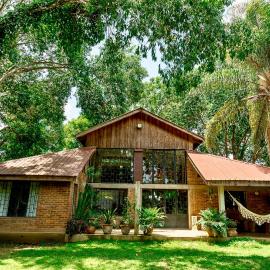 The River Villa Situated In A Lush Garden