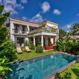 La Rozalia by The Blue Kite - Exquisite 4 BHK Villas with Large Pool, Garden, Dedicated Caretaker, Terrace, 2 mins from the famous Dear Zindagi Road, hotel a Mapusa