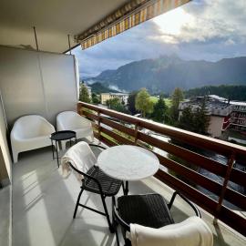 Pine Perch - 5 Min to Ski Pistes, Central Leysin, Mountain View