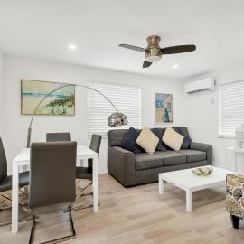ULTRA spacious apartment steps from the beach