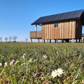 Lodge by Dutch Meadows with Scenic Veranda, hotel in Ruinerwold