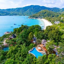 Santhiya Koh Phangan Resort and Spa, хотел в Тонг Най Пан Ной