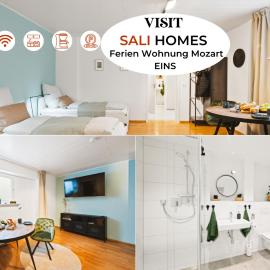Frisch saniertes Design-Studio mit privatem Lichthof -barrierefrei ! - Waschmaschine