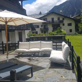 Courmayeur 2BR Terrace Mont Blanc View & Parking