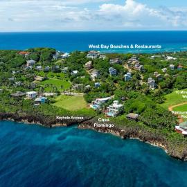 Casa Flomingo Roatan, hotel v mestu West Bay