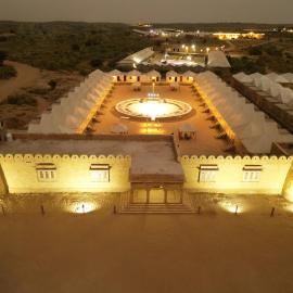 Golden Fort Resort LUXURY Camp, hotel di Jaisalmer