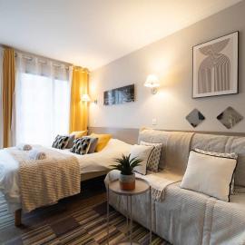 이시레몰리노에 위치한 호텔 Paris Porte de Versailles Cosy Lodge 1 Appart hôtel parking wifi 3 pers