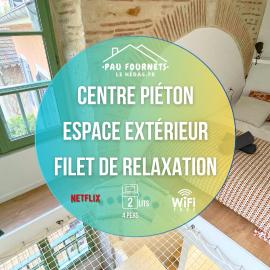 Appartement au calme dans le quartier historique pour 4 personnes avec espace extérieur, hotel in Pau