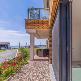Leonie - Apartment in der Hafenresidenz mit Terrasse & Wellness