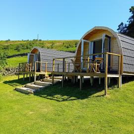 Coombs glamping pods, hotel a Danby