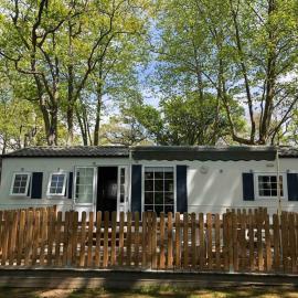 Mobile home camping calm