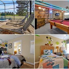 Embrace Disney Magic at Our Luxe 6-BR Villa in ChampionsGate!